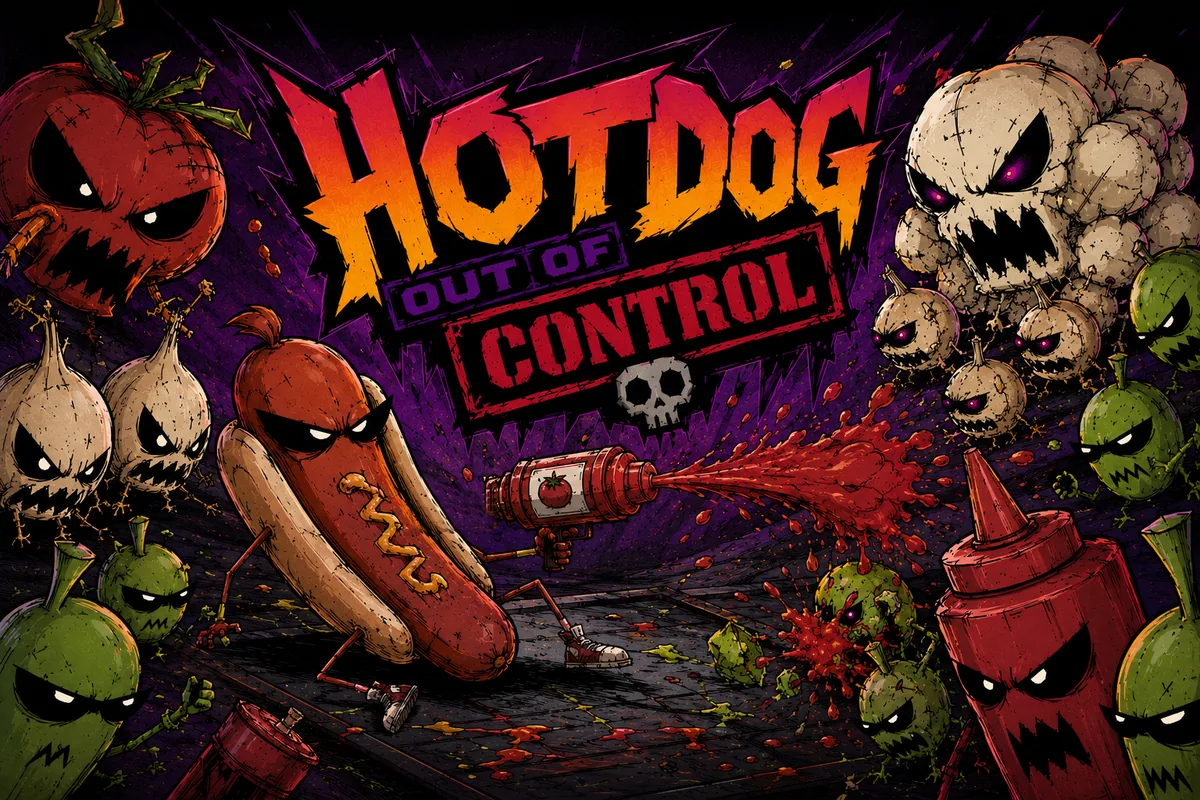 Hot Dog Out of Control portada
