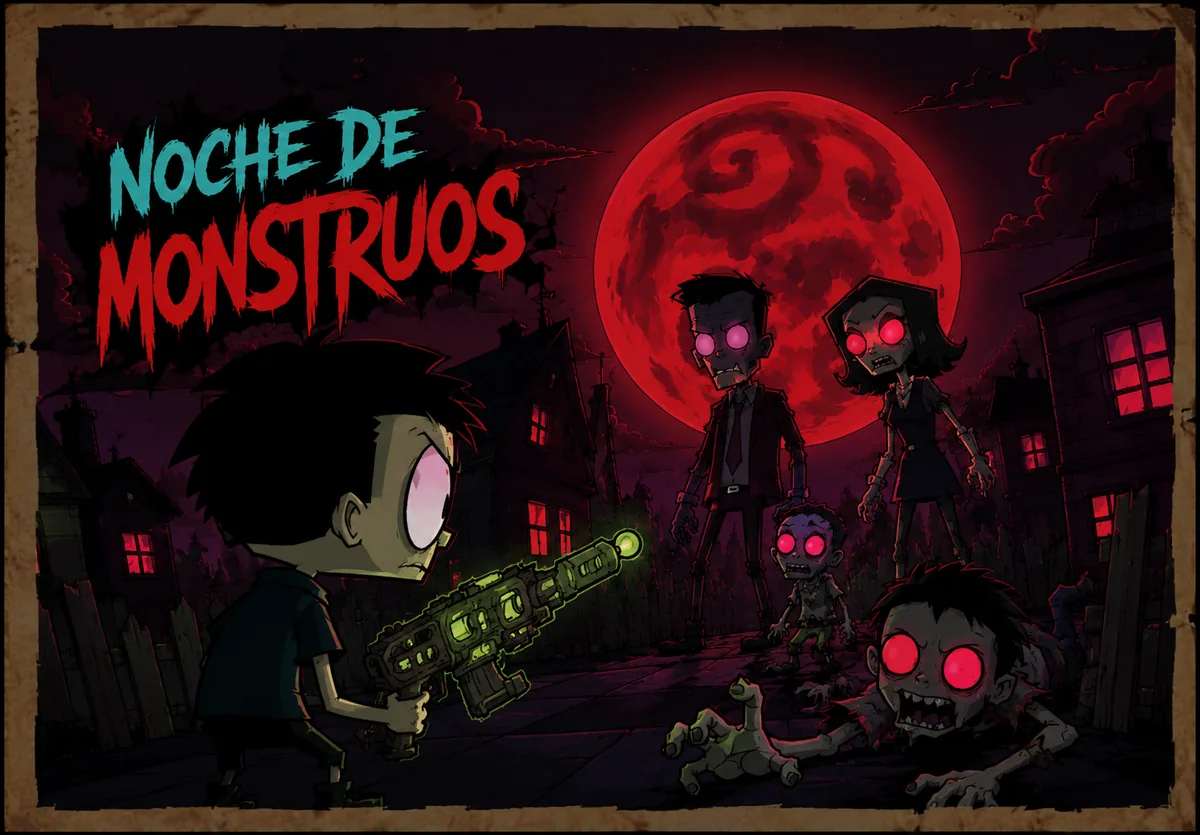 Noche de Moustros portada